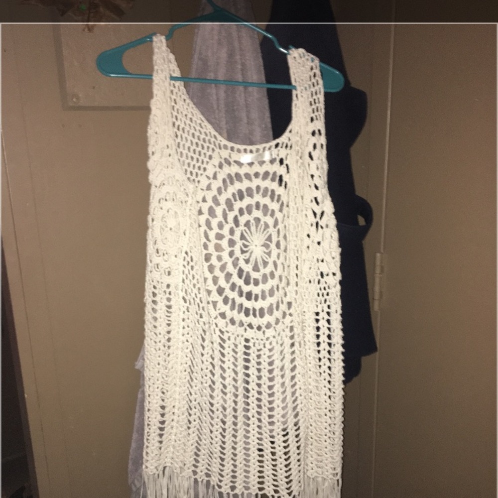 LF Crotchet hippie vest